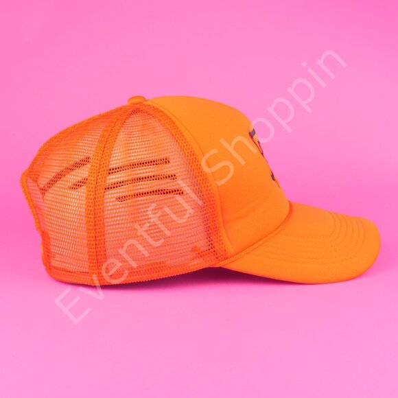 Nissun San Francisco Giants Lost Love Mesh Trucker Hat in Orange - Picture 5 of 8
